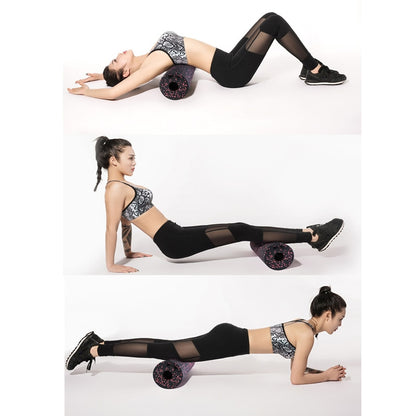 Yoga Foam Roller Kit High Density EPP Peanut Massage Ball set Pilates Body Exercises Gym for Points Training 30*15cm