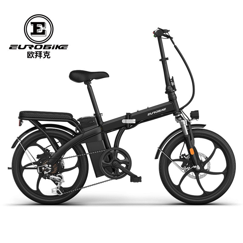 Adult Student 20 Inch Lithium Battery Foldable Electric Bicycle Disc Brake Variable Speed Battery Bicycle