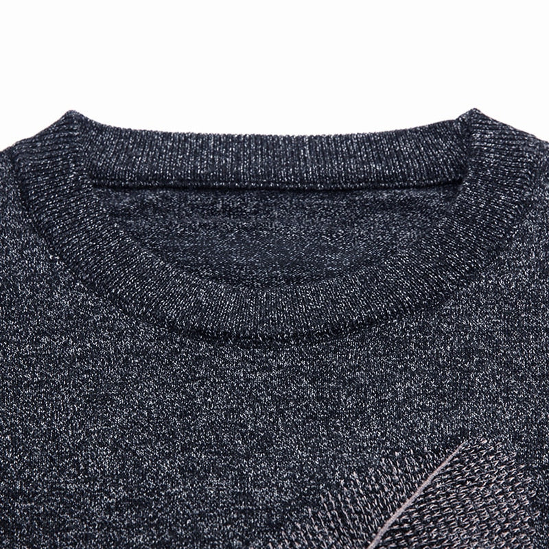 2023 New Fashion Brand Sweater For Mens Pullover O-Neck Slim Fit Jumpers Knitwear Warm Winter Korean Style Casual Mens Clothes