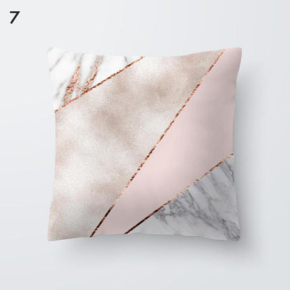 Geometric Printed Polyester Throw Pillow Cases Sofa Cushion Cover Home Decor 45x45cm Cotton Home Sofa Decorative Car Pillowcase