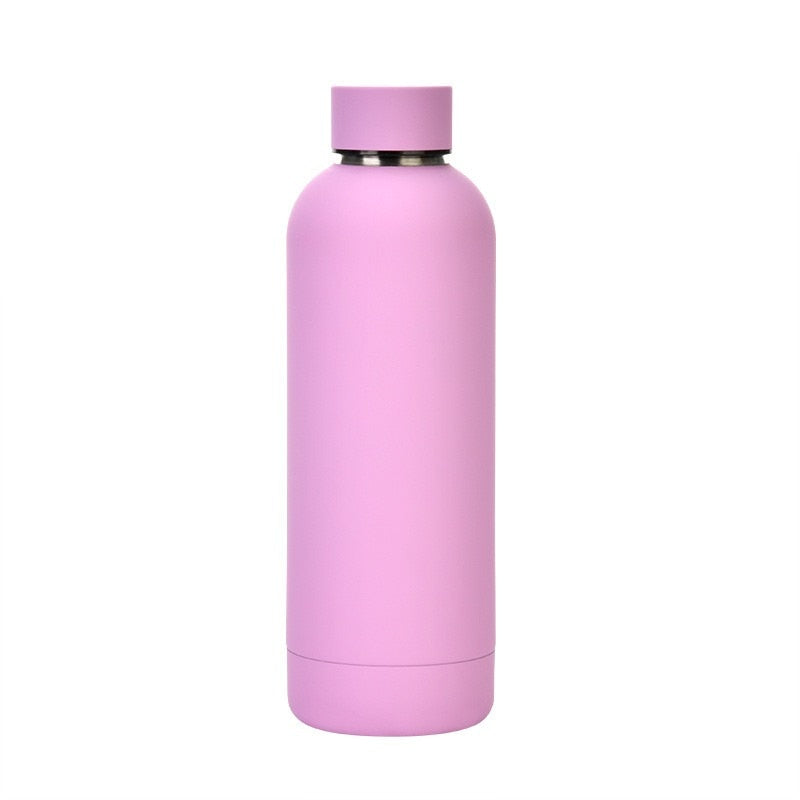 New Style Vacuum Flask Stainless Steel Portable Thermos Teacup Water Bottle Big Belly Cup Drink Bottle Outdoor Sports Mug