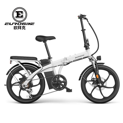 Adult Student 20 Inch Lithium Battery Foldable Electric Bicycle Disc Brake Variable Speed Battery Bicycle