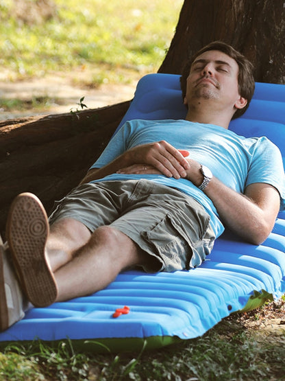 Ultralight Self-inflating Air Mattress Widen Sleeping Pad Splicing Inflatable Bed Beach Picnic Mat Camping Tent Air Cushion
