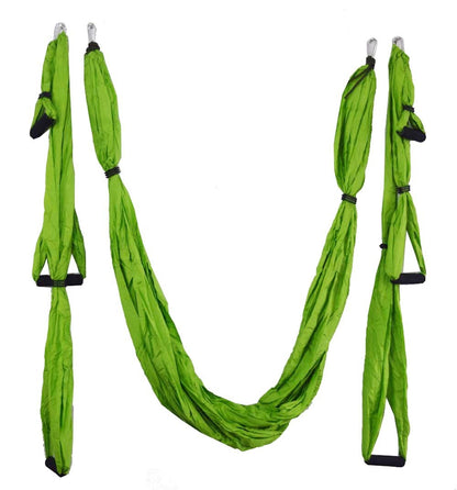 Anti-gravity Aerial Yoga Hammock Set Multifunction Yoga Belt Flying Yoga Inversion Tool for Pilates Body Shaping with Carry Bag