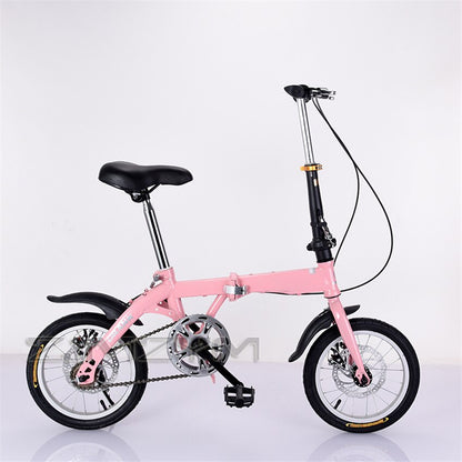 Brand New Folding Bicycle 16" for Girl Women Portable Bike Outdoor Subway Transit Vehicles Child Student Foldable Bicicleta