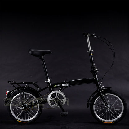 Brand New Folding Bicycle 16" for Girl Women Portable Bike Outdoor Subway Transit Vehicles Child Student Foldable Bicicleta