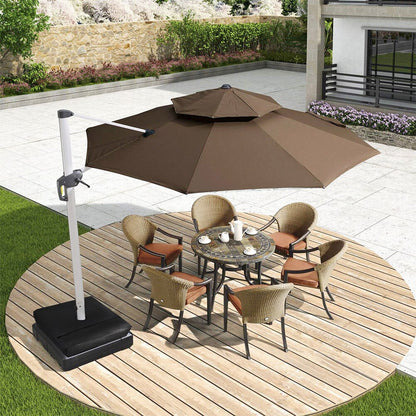 Patio Umbrella Base Weight Bag Weatherproof Parasol Umbrella Heavy Duty Sand Bags Stand Base For Home Hotel Use
