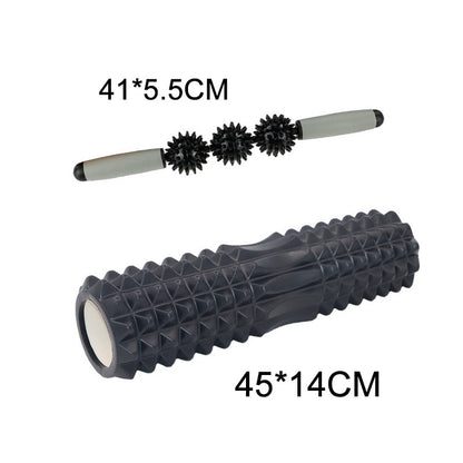 45cm*14cm Yoga column foam roller Pilates column balance bar stick relax muscle deep massage roller gym home fitness Crescent