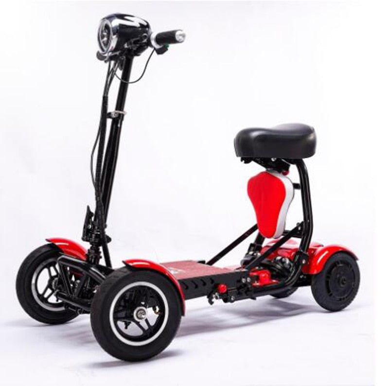 Wholesale Enhance perfect travel transformer 4 wheel folding mobility scooter new mini adult portable foldable electric scooter