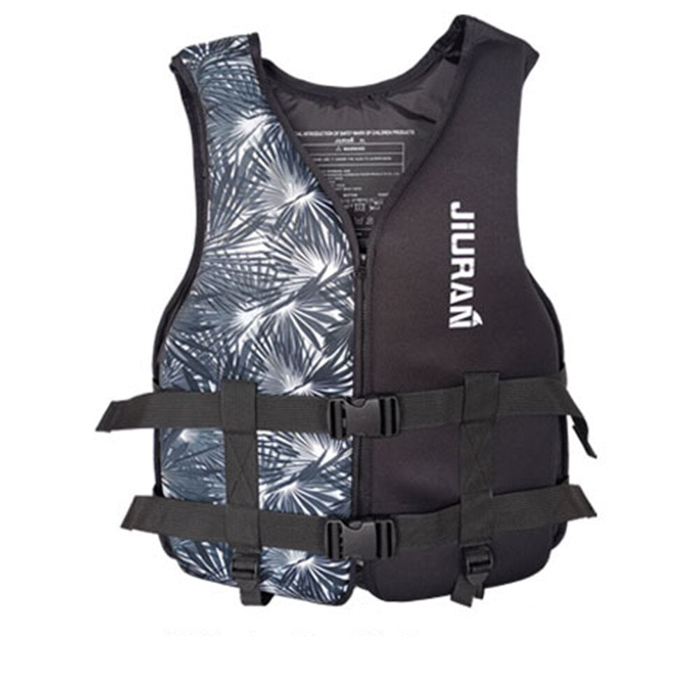 Universal Outdoor Swimming Boating Skiing Driving Vest Neoprene Life Jacket for Adult Children New Water Sports Buoyancy Jacket