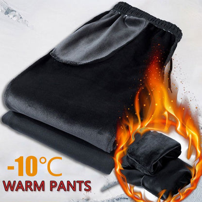 Varsanol Warm Sweatpants Men Cotton Thick Mens Pants Winter Oversized Joggers Men Clothing Streetwear Sports Fashion Trouser 5XL