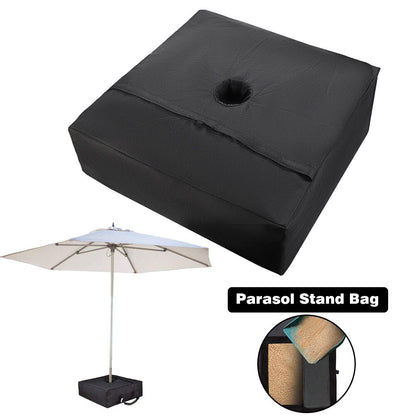 Patio Umbrella Base Weight Bag Weatherproof Parasol Umbrella Heavy Duty Sand Bags Stand Base For Home Hotel Use