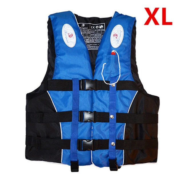 High quality Adult Children life vest Swimming Boating Surfing Sailing Swimming vest Polyester safety jacket