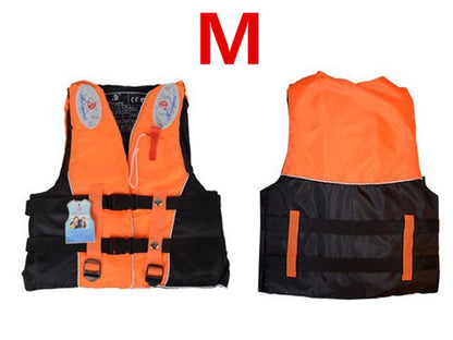 High quality Adult Children life vest Swimming Boating Surfing Sailing Swimming vest Polyester safety jacket