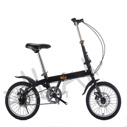 Brand New Folding Bicycle 16" for Girl Women Portable Bike Outdoor Subway Transit Vehicles Child Student Foldable Bicicleta