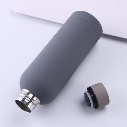 New Style Vacuum Flask Stainless Steel Portable Thermos Teacup Water Bottle Big Belly Cup Drink Bottle Outdoor Sports Mug