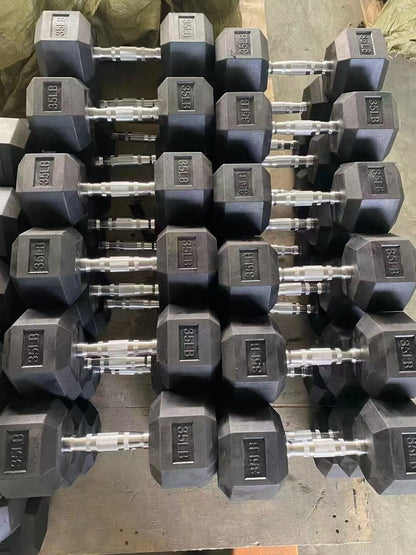adjust dumbbell The Manufacturer Directly Supplies  Hexagonal Dumbbell KG And LB With Glue To Make Exercise Arm Media Fitness