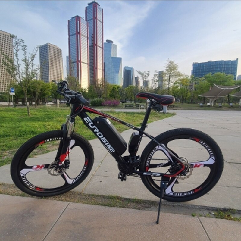 21 speed electric bicycle Aluminum alloy electric bike for adult 3 knifes 26 inch double disc brake e bike mountain ebike