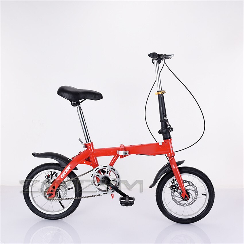 Brand New Folding Bicycle 16" for Girl Women Portable Bike Outdoor Subway Transit Vehicles Child Student Foldable Bicicleta