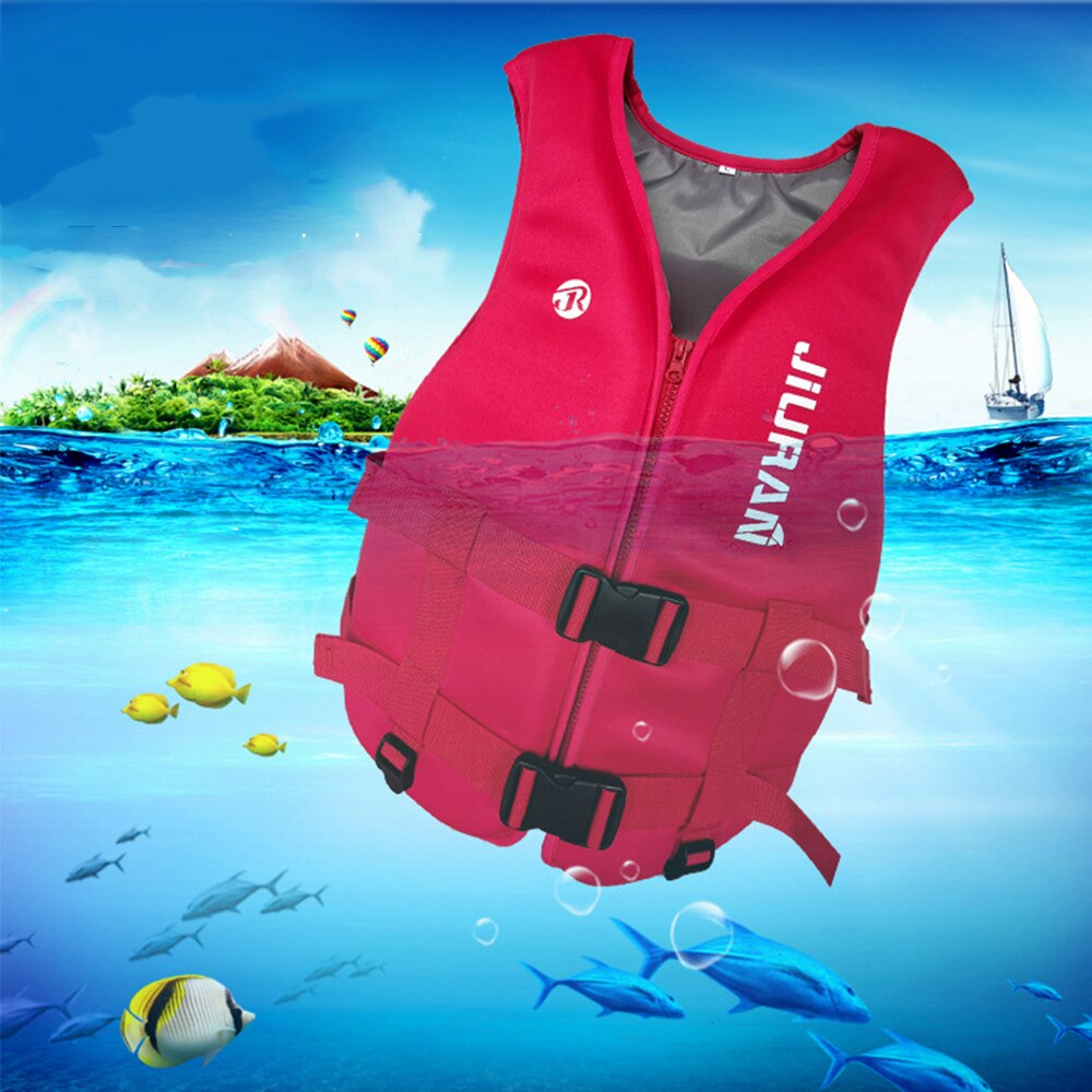 Neoprene Life Jacket Adult Kids Life Vest Water Safety Fishing Vest Kayaking Boating Swimming Surfing Drifting Safety Life Vest