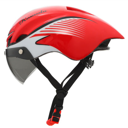 CAIRBULL AERO-R1 Cycling Helmet Magnetic Goggles Bike Bicycle Helmet Road Mountain MTB Pneumatic TT Helmets Casco Ciclismo Cap
