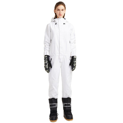 New Jumpsuit  Snowboard Waterproof Outerwear High Quality Mountain Snow  Men And Women Skiing Jackets +Pants Outdoor Ski Suits