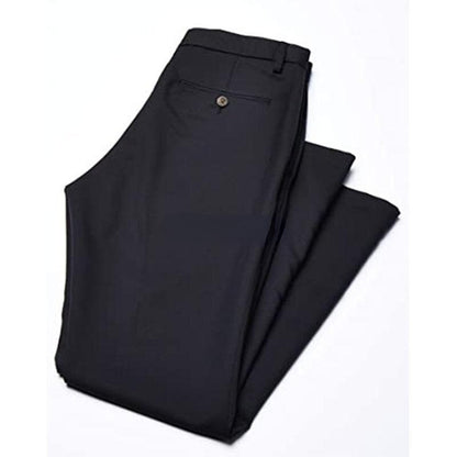 Stretch Suit Pants for Men Classic Business Casual Trousers High Waist Fashion Pant 2023 Spring Summer Collection Mens Clothing