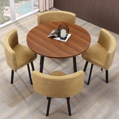 الطعام الجداول Dining Table Set 4 Chairs Tables For Lunch Dining Table Furniture For Home Dining Tables Magazine Table mesa