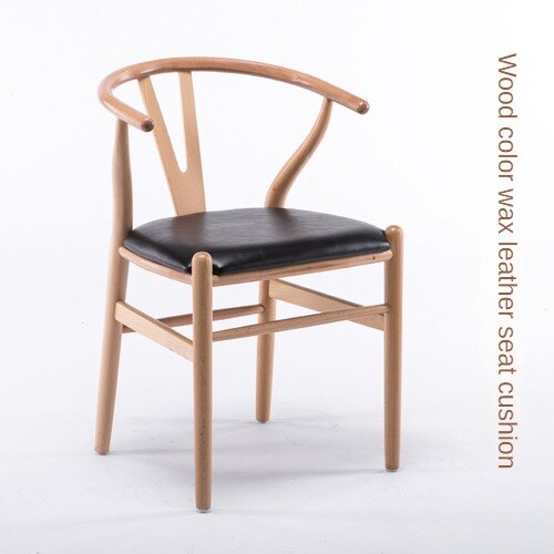 Wooden Kitchen Nordic Dining Chairs Wishbone Salon Outdoor Design Ergonomic Dining Chairs Modern Luxury Sillas Home Furniture WK