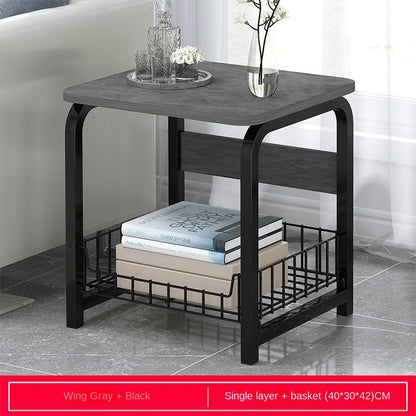 JOYLIVE coffee sofa side cabinet small coffee table mini table bedroom small bedside table marble coffee coffee table cabinet