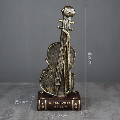 Family Figurines for Home Decor Accessories Morden Creative Band music character Bar Home decoration Crafts Gift for Friends