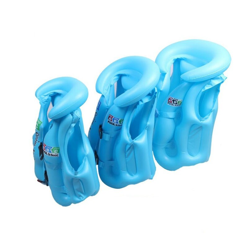 Children Swimming Rings PVC Inflatable Float Seat Swim Aid Safety Float Swim Life Jacket Safety Water Toy Life Jacket Lift Vest