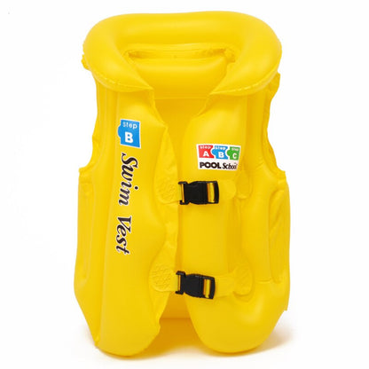 Children Swimming Rings PVC Inflatable Float Seat Swim Aid Safety Float Swim Life Jacket Safety Water Toy Life Jacket Lift Vest