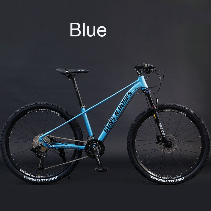 29 Inch Mountain Bicycle Variable Speed Before And After Mechanical Disc Brake Bike Front Fork Rigid Frame Wear-Resistant Tire