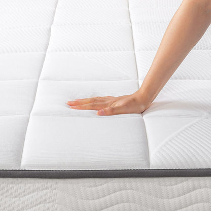 Mellow 8" Classic Bonnell Spring Mattress with Comfort Foam Top, Full queen mattress  matress