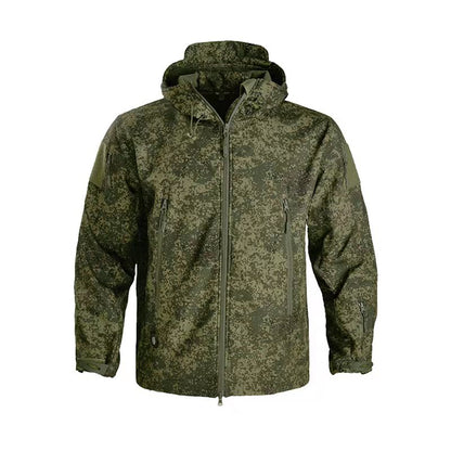 Army Clothing Men's Military Fleece Jacket Safari Airsoft Tactical Men Clothing MulticamTracksuits Camouflage Windbreakers 5XL