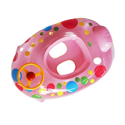 Inflatable Swimming Rings Baby Water Play Games Seat Float Boat Child Swim Ring Accessories Water Fun Pool Toys