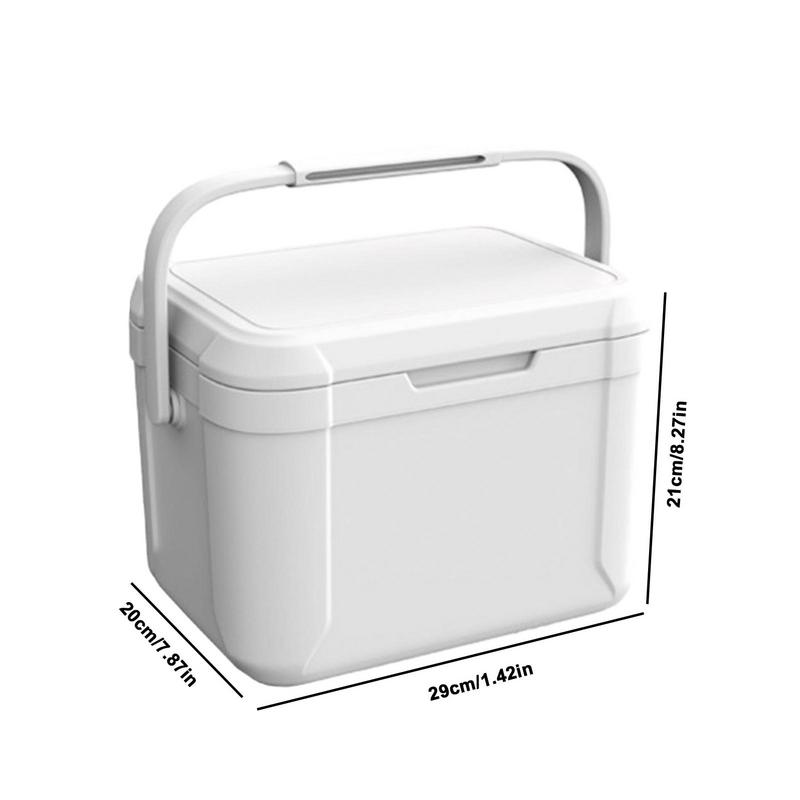 Ice Chest Mini Cooler Portable Insulated Ice Chest For Party Camping Beach Sand And Outdoor Activities Heavy Duty Opener And Cup
