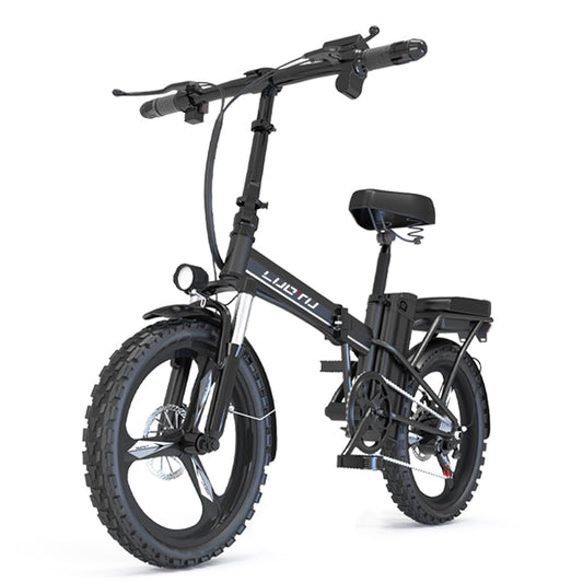 20-inch Folding Small Lightweight Ladies Lithium Battery Power-assisted Variable Speed Mountain Electric Bicycle
