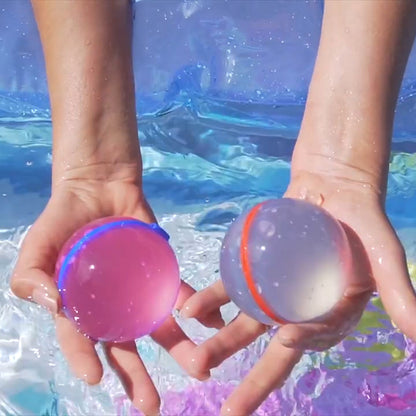 Dropshipping Water Balloon Water Bomb Splash Ball Toys Reusable Water Balloons Garden Game For Kids Playing Water