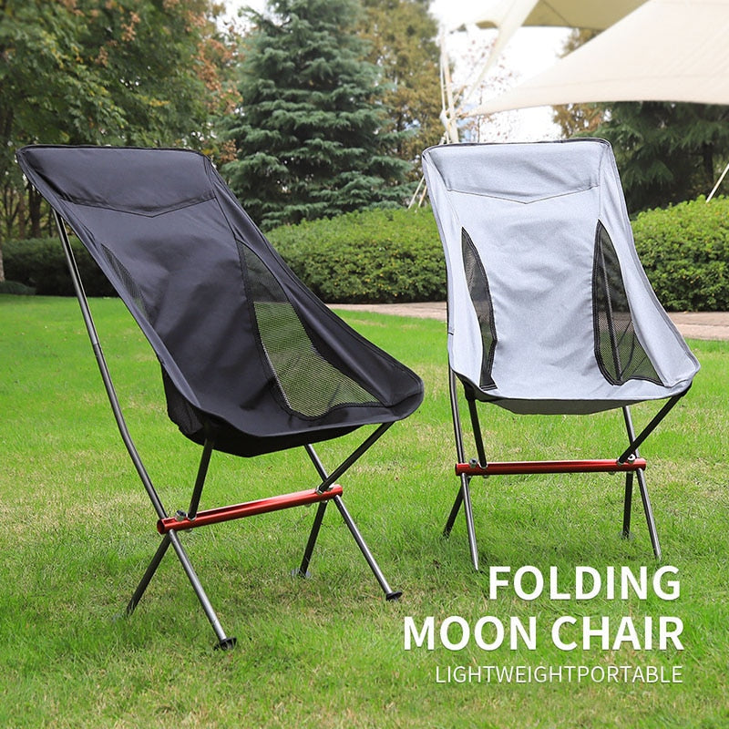 Silla plegable portátil para acampar al aire libre, taburete de pie plegable para senderismo, Picnic, sillas de pesca, herramientas de asiento